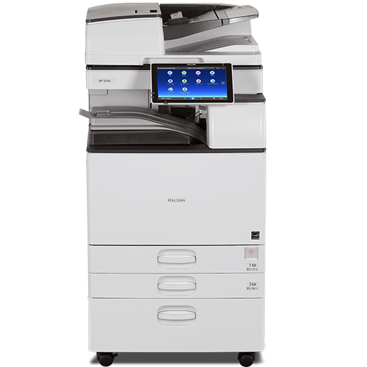 $75/Month Ricoh MP 3555 Black and White Multifunction Laser Printer/Copier Color Scanner 11X17, 12x18 With Printing Speed Upto 35PPM