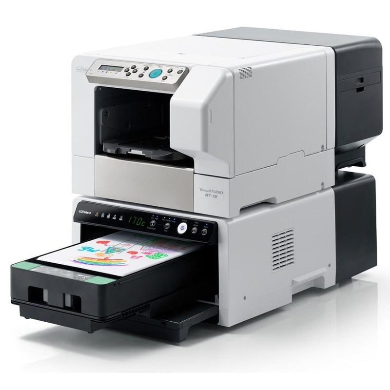 $64.99/Month Roland VersaSTUDIO BT-12 DTG (Direct to Garment) Printer With HB-12 Desktop Finisher Unit