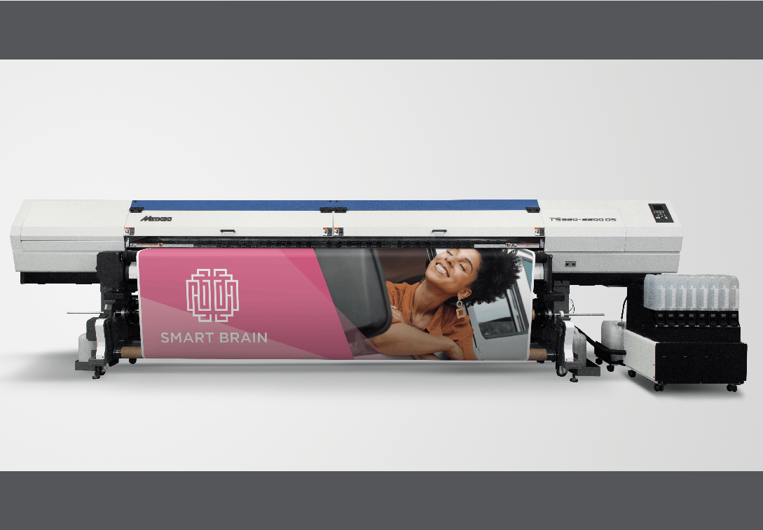 Absolute Toner Mimaki TS330-3200DS 126" Production Hybrid Dye Sublimation Digital Textile Printer sublimation