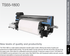 Absolute Toner Mimaki TS55-1800 76" High-Speed Dye Sublimation Industrial Printer for High Volume Textile Production sublimation
