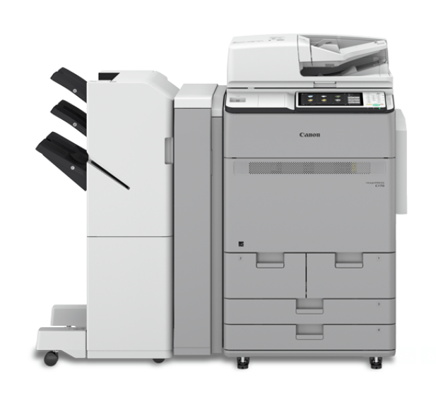 Absolute Toner $275/Month Canon ImagePRESS Lite C165 Production Printer with Fiery – 350GSM Digital Color Commercial Production Printer Copier Scanner Production Printers