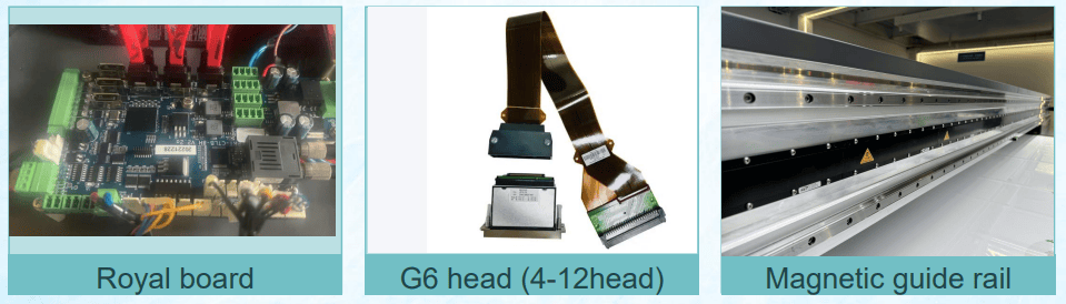 Absolute Toner Yinstar UV2513 4x8' UV DTF Flatbed Commercial Production Large Format Printer with 4x Ricoh Gen 6 Printheads UV Flatbed Printer