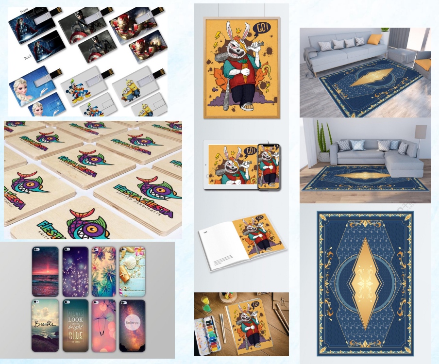 Absolute Toner Yinstar UV2513 4x8' UV DTF Flatbed Commercial Production Large Format Printer with 4x Ricoh Gen 6 Printheads UV Flatbed Printer