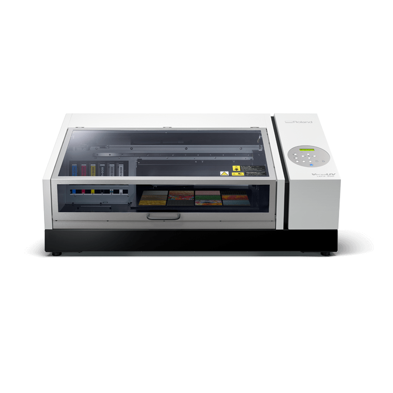 $545/Month Roland VersaUV LEF2-200 (LEF2 200)  20" Inch 6 Colors Flatbed UV LED Printer With Optional Primer - Benchtop Flatbed Printer