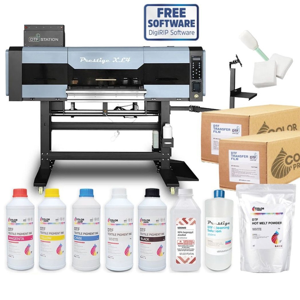Absolute Toner $689/Month New Prestige XL4 DTF 24" Inch Printer With Auto-Cleaning And White Ink Management System DTF printer