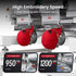 Absolute Toner $235/Month BAi THE VISION 2 Dual-Head Commercial Embroidery Machine - Dual-Head 15-Needle Custom Apparel System Embroidery