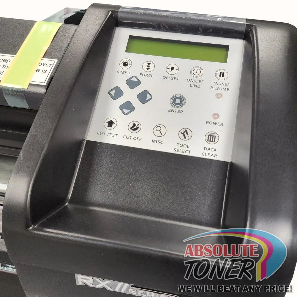 Absolute Toner $165/Month TOP OF THE LINE New GCC RX II-183S 84.44" with MEDIA BASKET - Faster-Cutting and precision of long tracking - Vinyl, Tint, PPF Cutter with Enhanced AAS II Contour Vinyl Cutters
