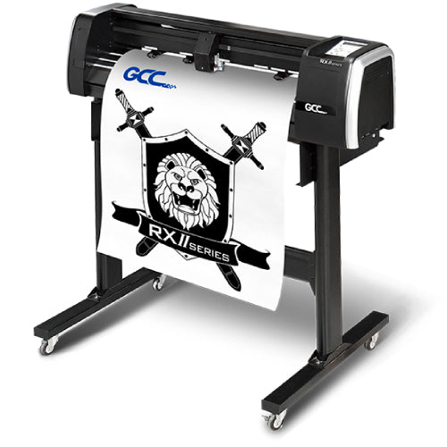 New GCC RX II-61 (Creasing) 21" Inch (53 cm) Roller Type Vinyl Cutter With Creasing Ability And Multiple Pressure Pinch Rollers