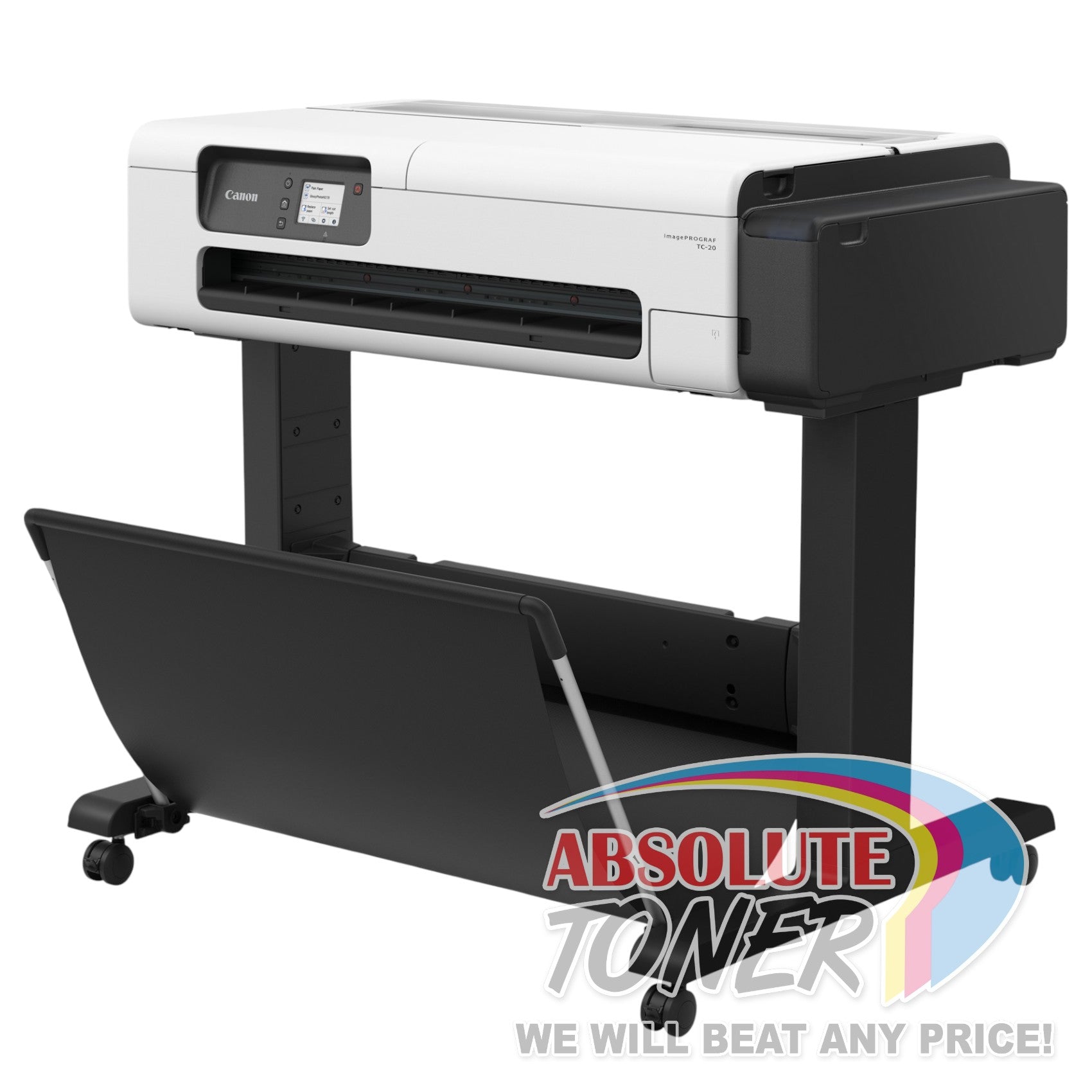Absolute Toner $33/month Canon imagePROGRAF TC-20 24" Large Format Printer – Store Display Model* Canon Printer