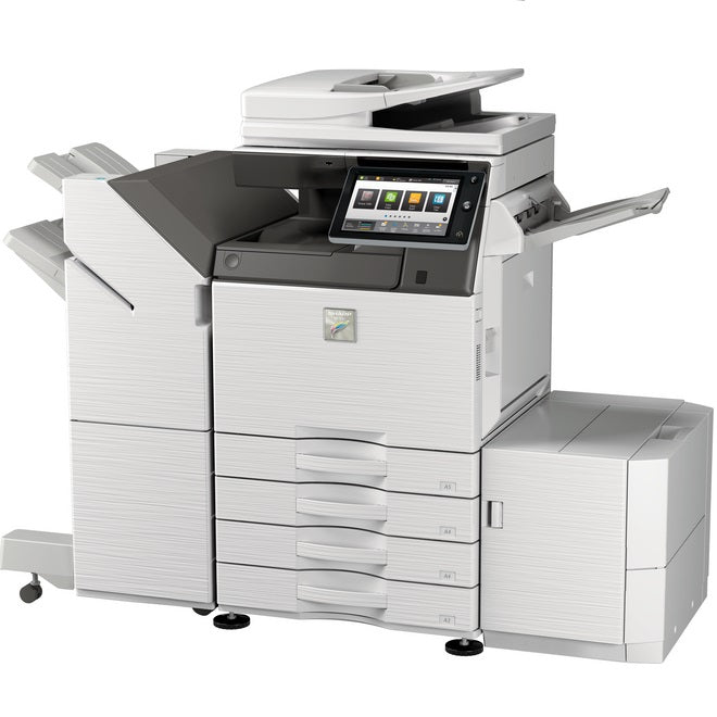 $133.20/Month Sharp MX-6070N 60 PPM A3 Paper Color MFP Laser Multifunction Copier Printer Scanner