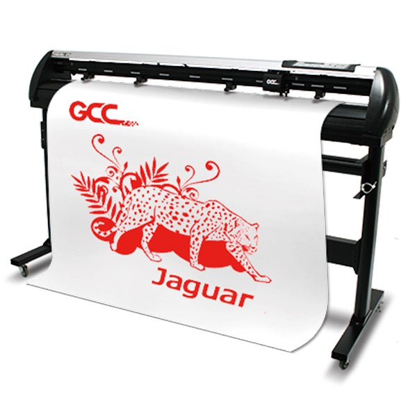 $109/Month New GCC J5-183LX 72" Inch (183cm) Jaguar V Vinyl Cutter With Media Take-up System For Efficient PPF Cutting Including Media Basket And Stand