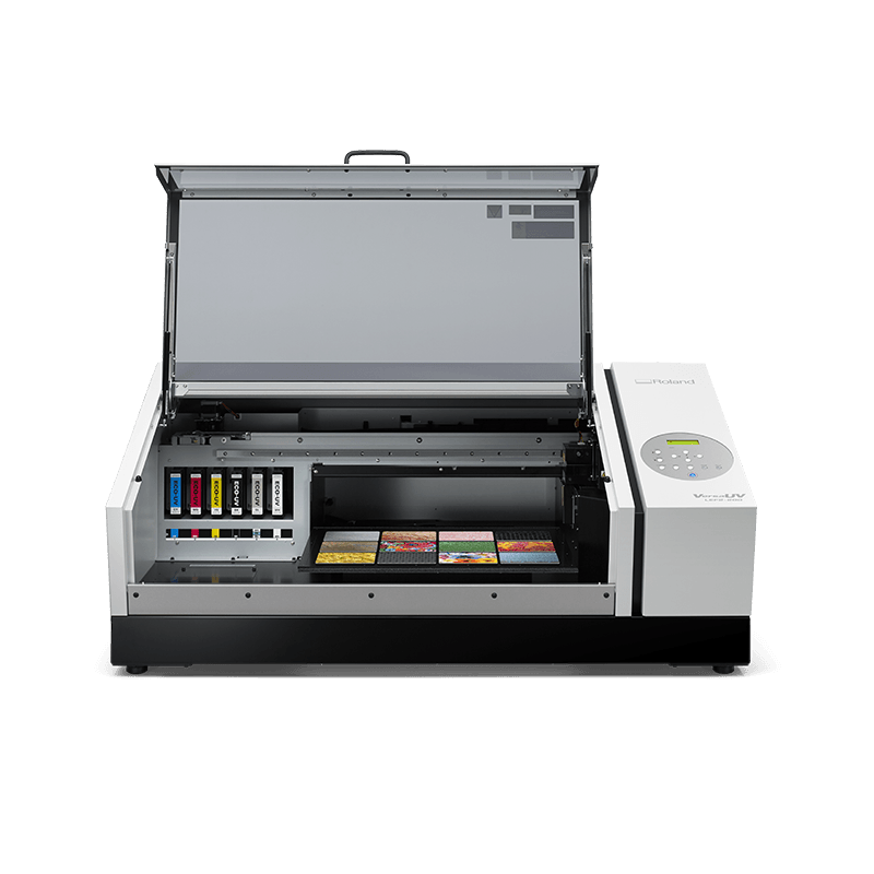 $545/Month Roland VersaUV LEF2-200 (LEF2 200)  20" Inch 6 Colors Flatbed UV LED Printer With Optional Primer - Benchtop Flatbed Printer