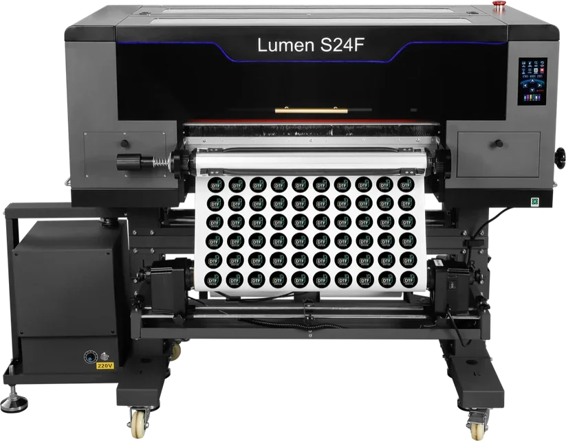 Absolute Toner PRE-ORDER NOW! DTF Station Lumen S24F UV DTF Printer - 24" 3D Embossed UV Transfer Printer DTF printer