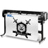 $89.96/Month New GCC RX II-101S 40" Inch (101cm) Roller Type Vinyl Cutter With Multiple Pressure Pinch Rollers Including Media Basket