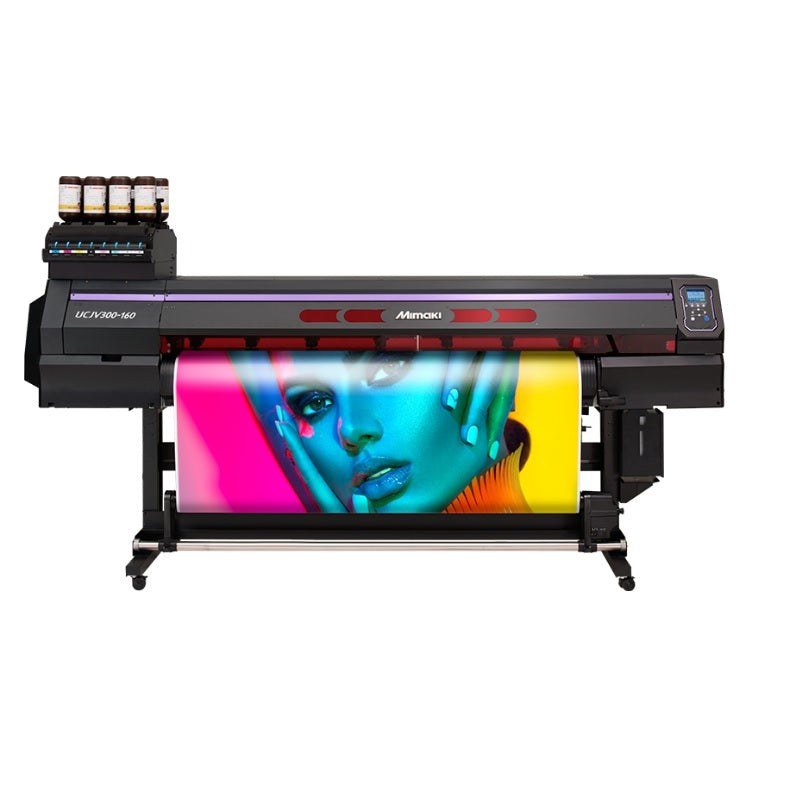 Absolute Toner WE WILL BEAT ANY PRICE - Brand New Mimaki UCJV300-160 64" Inch UV Light Curable Inkjet Printer And Cutting Plotter With ID Cut Function Print and Cut Plotters
