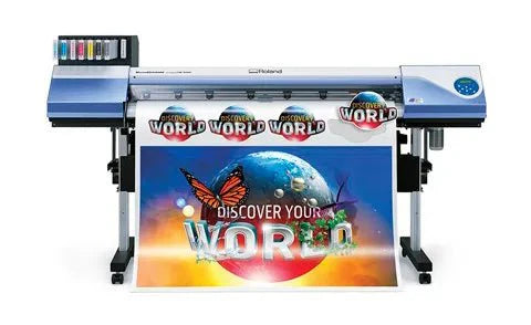 Absolute Toner $196/Month Roland 54” VersaCAMM VS-540i PRINT & CUT Eco-Solvent Printer New Heads Print and Cut Plotters