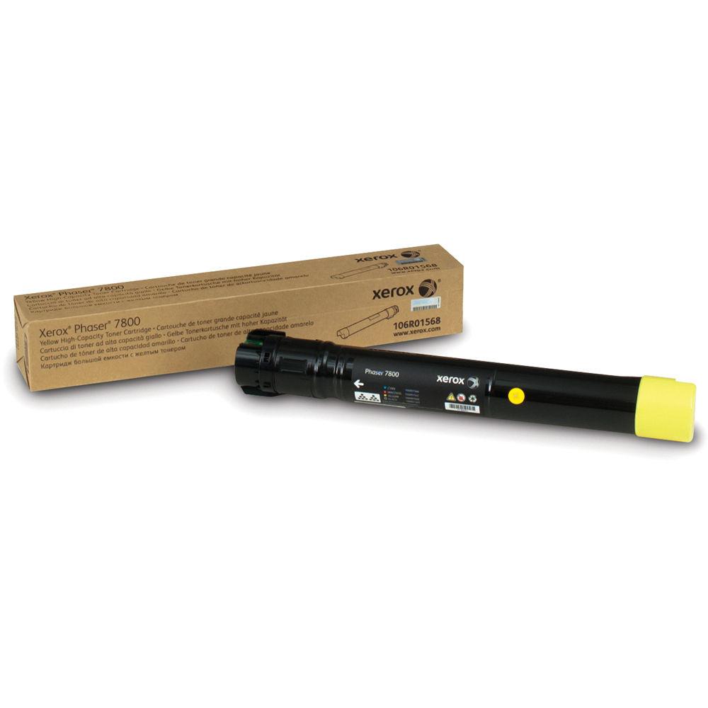 Absolute Toner 106R01568 PHASER 7800 YELLOW HI CAPACITY TONER 17.2K Original Xerox Cartridges