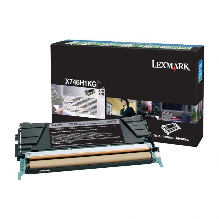 Absolute Toner X746A1YG LEXMARK X746, X748 YELLOW RETURN PGM TONER 7K Original Lexmark Cartridges