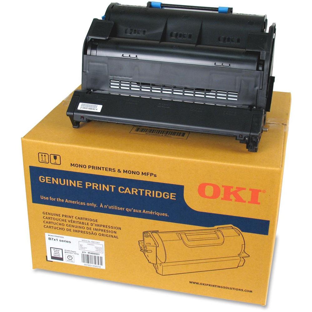 Absolute Toner 45488901 OKIDATA B721DN/B731DN BLACK TONER 25K Original Oki Data Cartridges