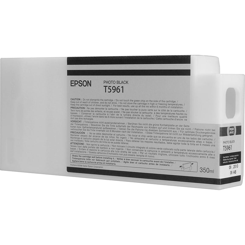 Absolute Toner T596100 EPSON ULTRACHROME HDR PHOTO BLACK 350ML, STYLUS PRO Epson Ink Cartridges