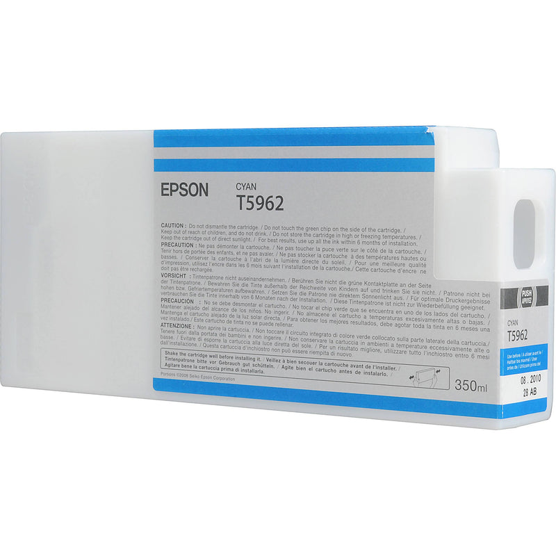 Absolute Toner T596200 EPSON ULTRACHROME HDR CYAN  350ML, STYLUS PRO 7700/7 Epson Ink Cartridges