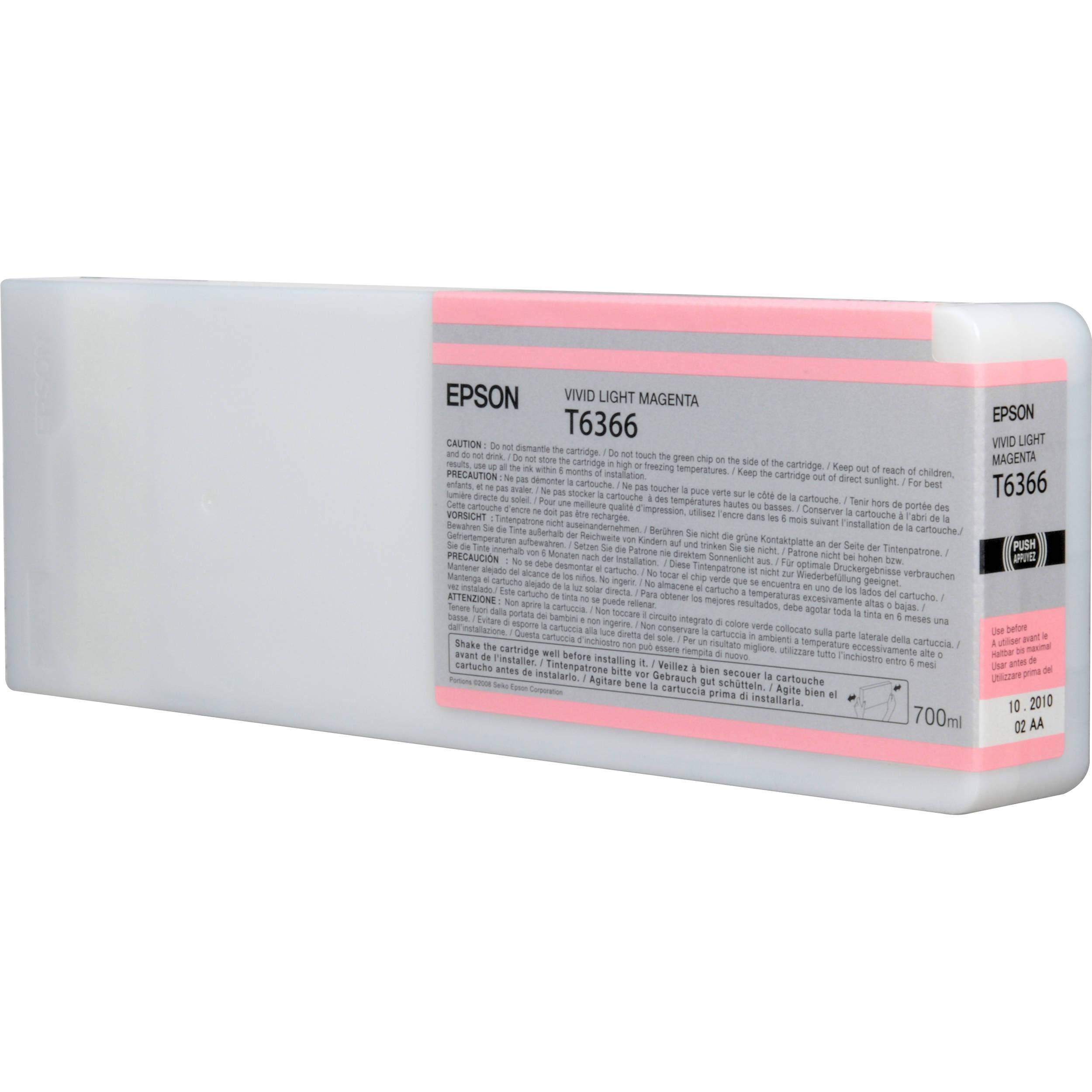 Absolute Toner T636600 EPSON ULTRACHROME HDR LIGHT VIVID MAGENTA INK, 700ML Epson Ink Cartridges