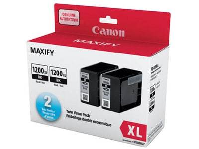 Absolute Toner 9183B007 CANON PGI-1200XL BLK TWN PK Canon Ink Cartridges