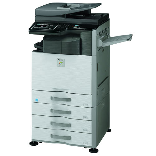 Sharp MX-2615N 2615 Color Copier Laser Printer Copier Scanner 11x17 Stapler REPOSSESSED - Precision Toner