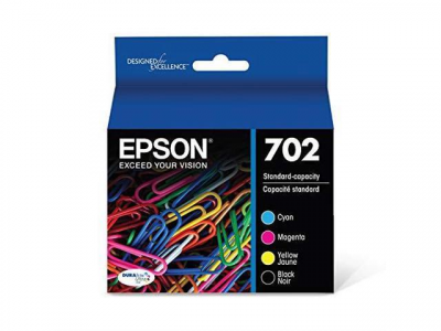 Absolute Toner T702120BCS EPSON DURABRITE ULTRA BLACK AND COLOR INK CARTRID Epson Ink Cartridges
