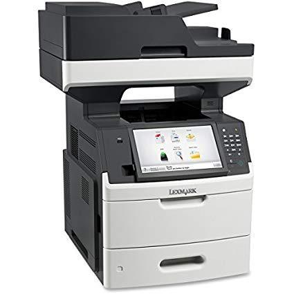 Absolute Toner NEW $25/Month Brand New Lexmark MX 711de MX711 MX711de Monochrome Office Laser Multifunction Printer Lease 2 Own Copiers