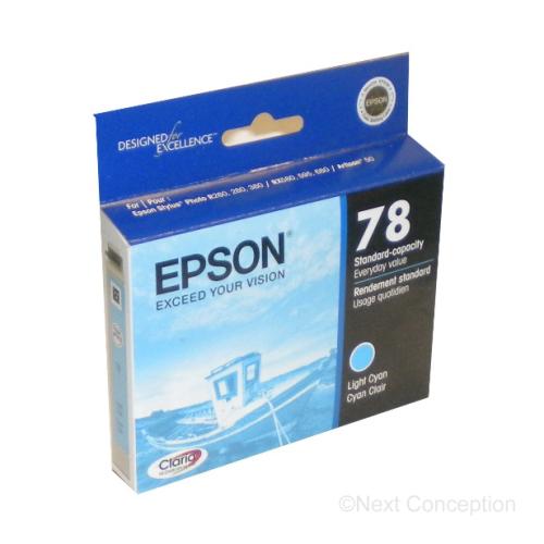 Absolute Toner T078520S EPSON  CLARIA HIDEF INK LIGHT CYAN Epson Ink Cartridges