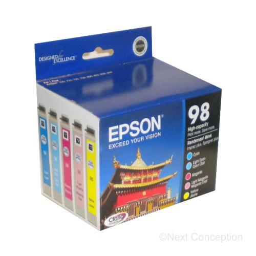 Absolute Toner T098920S EPSON COLOR MULTIPACK INK CARTRIDGE HIGHCAPACITY Epson Ink Cartridges