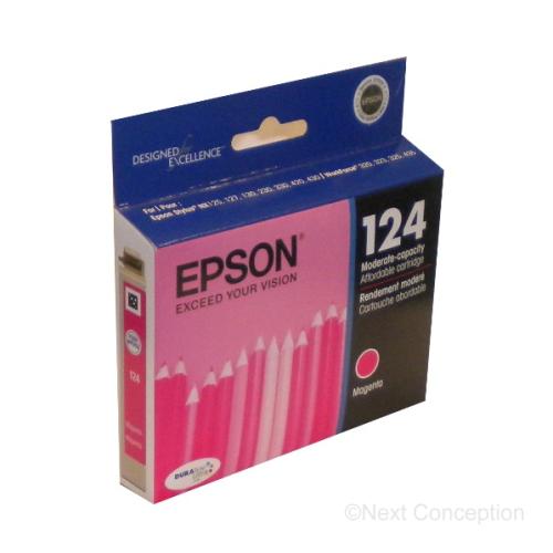 Absolute Toner T124320S EPSON DURABRITE ULTRA INK MAGENTA, STYLUS 125/127/ Epson Ink Cartridges