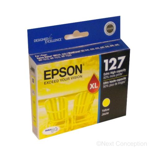 Absolute Toner T127420S EPSON DURABRITE ULTRA INK YELLOW, EXTRA HIGHCAP. Epson Ink Cartridges