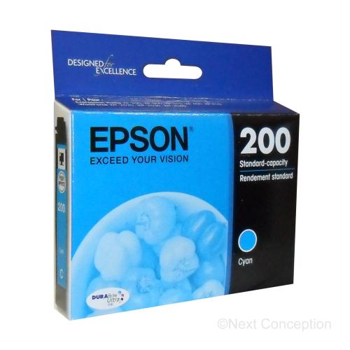 Absolute Toner T200220S EPSON DURABRITE ULTRA CYAN INK EXPRESSION HOME XP Epson Ink Cartridges