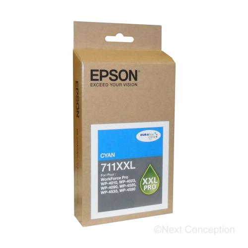 Absolute Toner T711XXL220 EPSON 711XXL CYAN INK WORKFORCE PRO 4010/4090/402 Epson Ink Cartridges