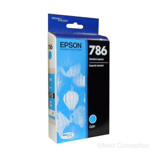 Absolute Toner T786220S EPSON CYAN INK W/SENSORMATIC WF4630/4640/5110/5190 Epson Ink Cartridges