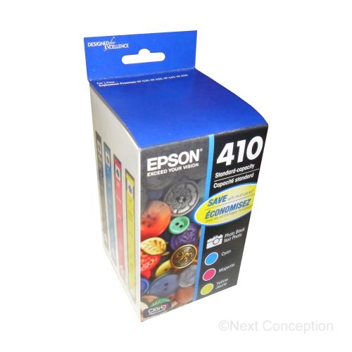 Absolute Toner T410520S EPSON 410 MULTIPACK  C/M/Y/PHBK Epson Ink Cartridges