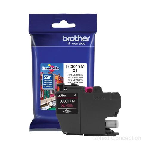 Absolute Toner LC3017MS MAGENTA INK FOR MFCJ6530DW, MFCJ6930DW 0.55K Brother Ink Cartridges