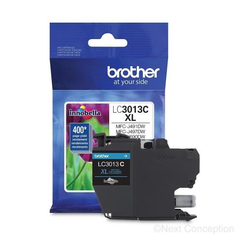 Absolute Toner LC3013CS CYAN HY INK FOR MFCJ491DW, MFC690DW 0.4K Brother Ink Cartridges