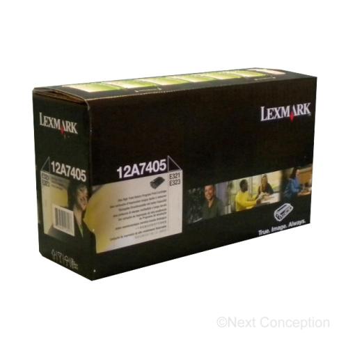 Absolute Toner 12A7405 E321 AND E323 HIGH YIELD RETURN CARTRIDGE (6K) Original Lexmark Cartridges