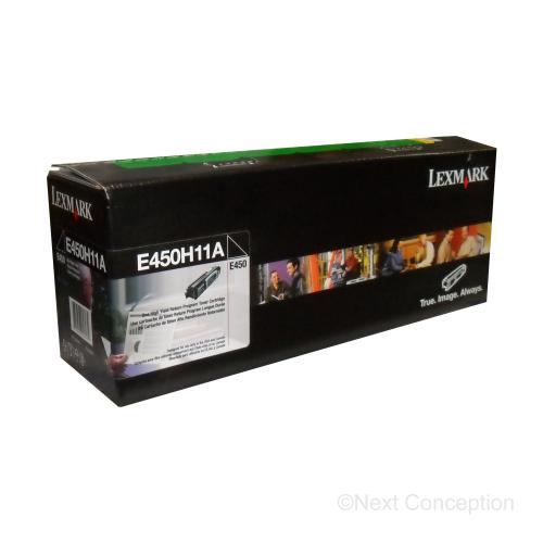 Absolute Toner E450H11A E450H11A E450 HIYIELD RETURN TONER CARTRIDGE 11K Original Lexmark Cartridges