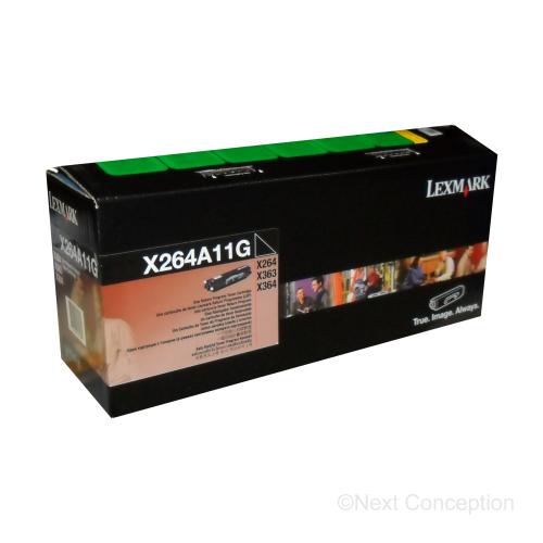 Absolute Toner X264A11G X264, X363, X364 RETURN PROGRAM PRINT CARTRIDGE  3 Original Lexmark Cartridges