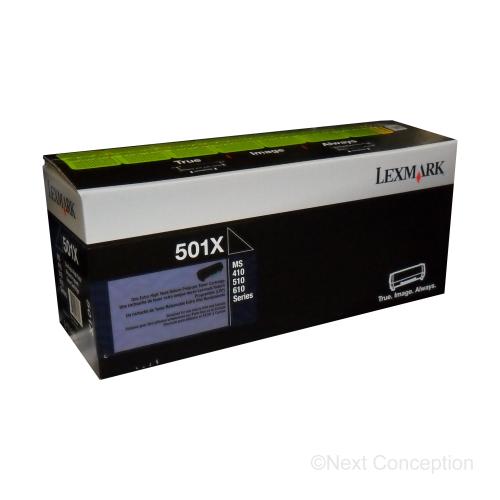 Absolute Toner 50F1X00 LEXMARK #501X EXTRA HIGH YIELD RETURN PROGRAM TONER Original Lexmark Cartridges