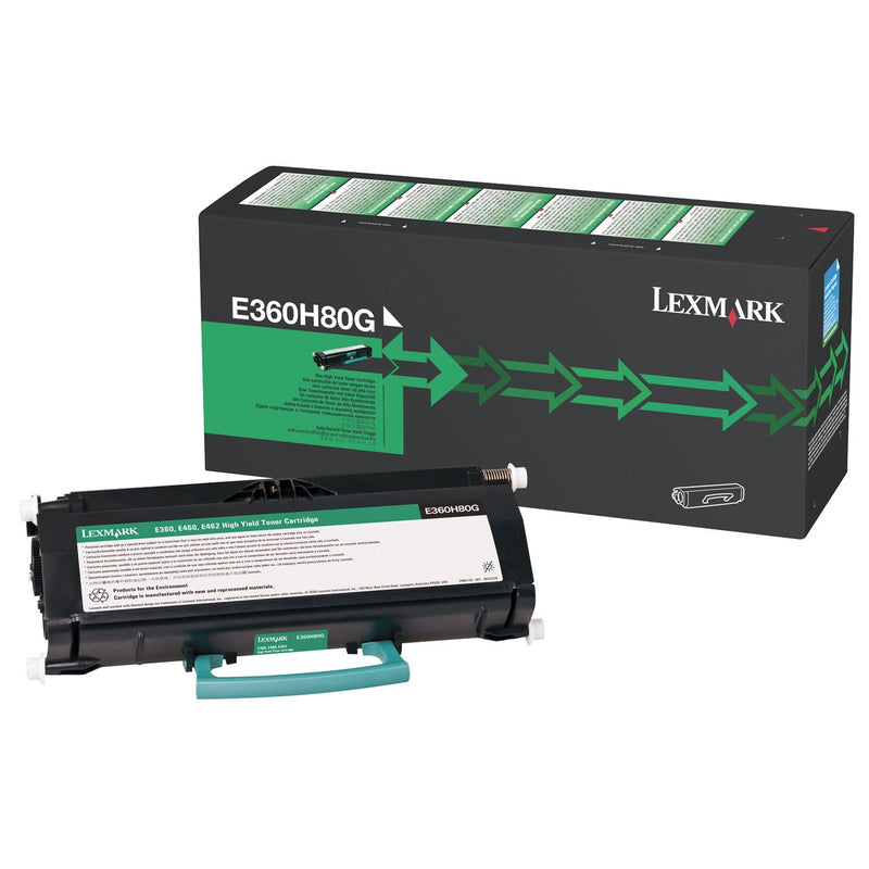 Absolute Toner E360H80G E360, E460, E462 High Yield Factory Reconditioned T Original Lexmark Cartridges