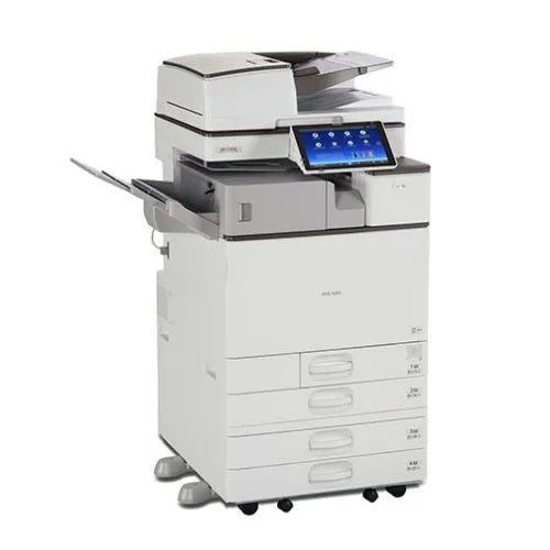 $64/Month Ricoh MP C3504EX Office Color Laser Multifunction Printer Machine | Copy, Scan, Optional Fax With 1200 x 1200 DPI Print Resolution