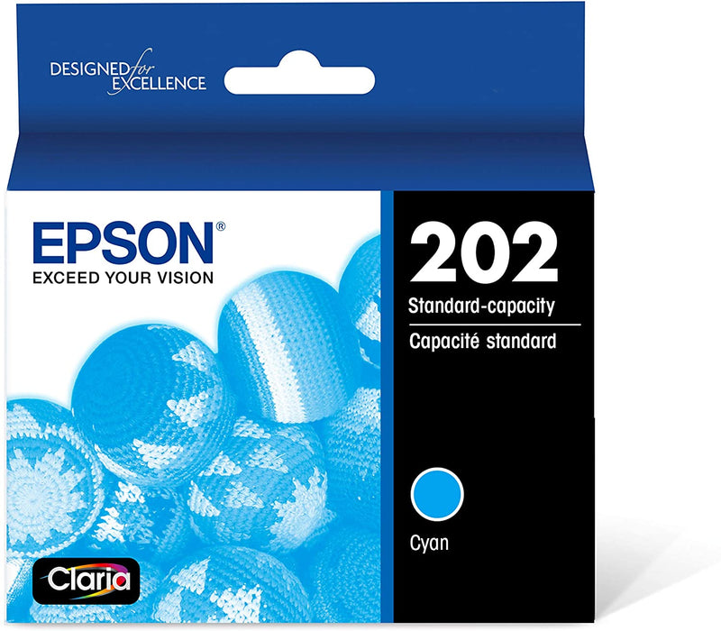 Absolute Toner T202220S EPSON T202 Cyan, DuraBrite Ultra Ink Cartridge, wit Epson Ink Cartridges