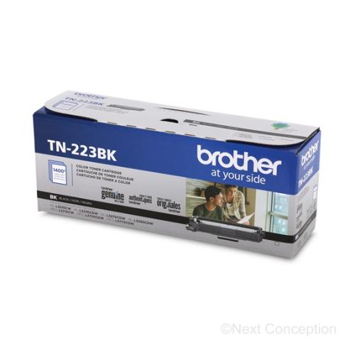 Absolute Toner TN223BK Brother BLACK TONER 1.4K Original Brother Cartridges