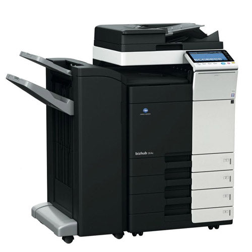 REPOSSESSED Konica Minolta Bizhub 364e Monochrome Printer Copier Scanner 11x17 A3 - Precision Toner