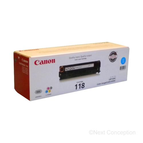 Absolute Toner 2661B001 Canon 118C CYAN TONER Canon Toner Cartridges